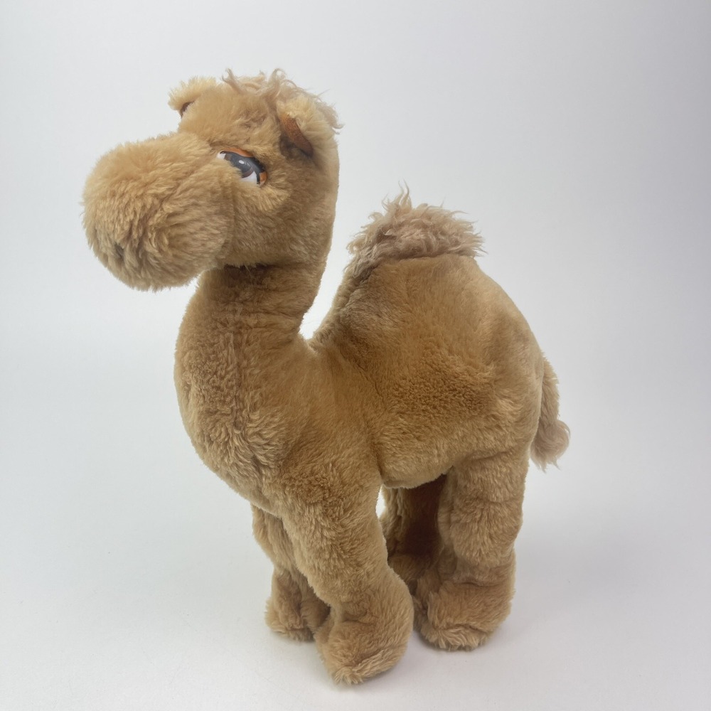 Vintage Dakin Camel Plush‎ Stuffed Toy Standing Animal 1983 Tan Light Brown